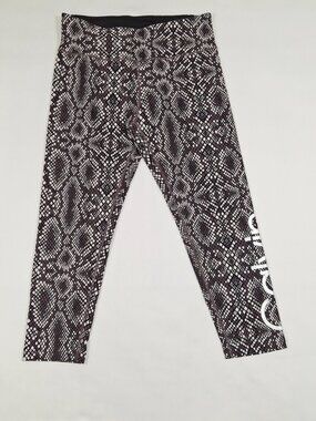 Calvin Klein Womens Sz XL Gym to Swim Capri Leggings Crossover Yoga Activewear